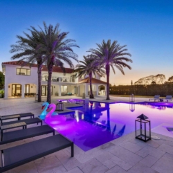 Luxury Spanish Villa w/ Resort Pool, Game Room & Private Oasis